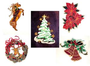 Dalco Christmas IV Collection Applique Designs