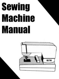 Euro-Pro Sewing Machine Instruction Manual imep-420