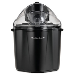 Hamilton Beach 68321 1.5-Quart Capacity
                              Ice Cream Maker, Black