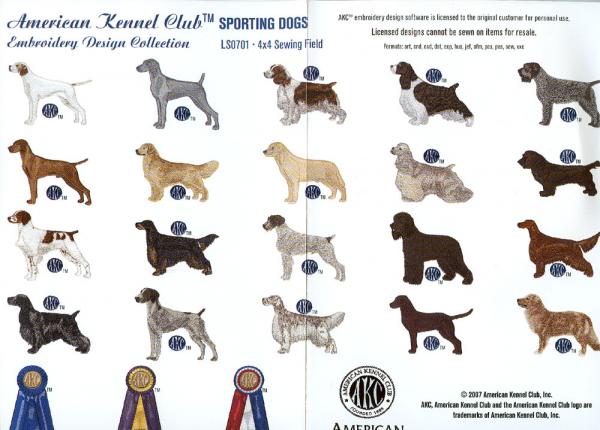 Club Sporting Dogs Designs