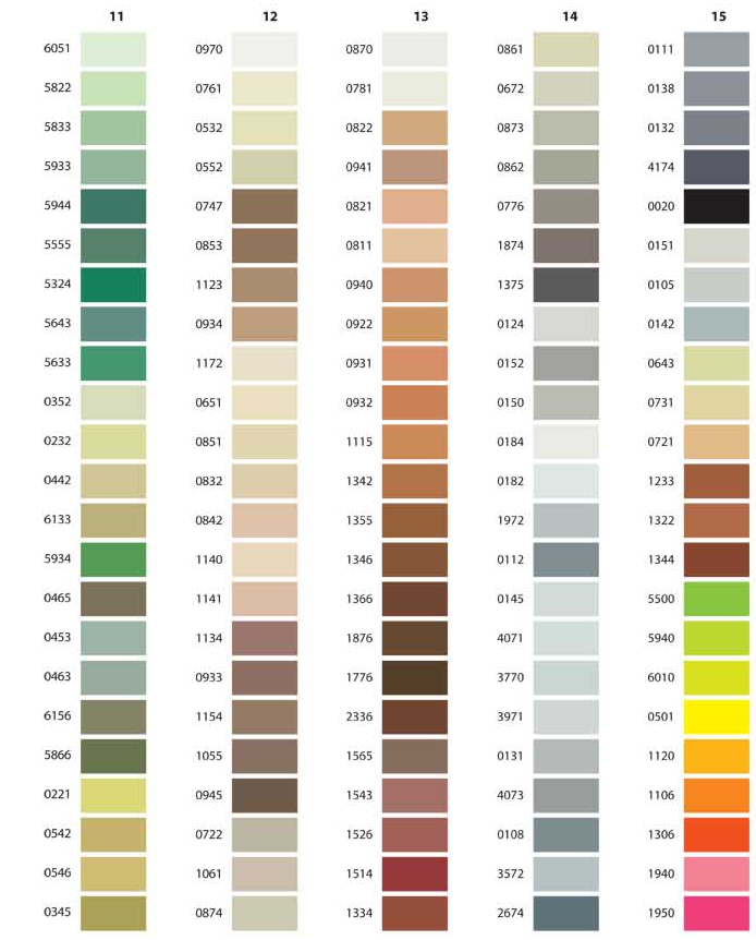 Color Chart pg.3