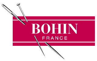 Bohin Mechanical Extra Fine Chalk Pencil with 3 Leads, Dark Pink and White