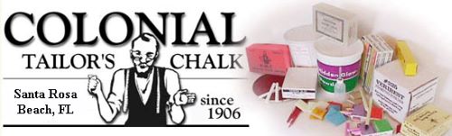 Colonial Tailor's Chalk Logo