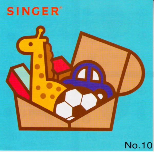 Singer No. 10 Toy Box Designs Embroidery Card for XL100, XL150, XL1000