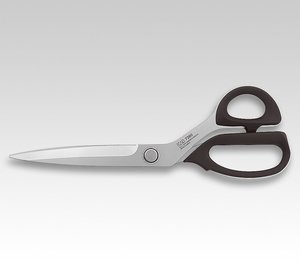Premium Tailor Scissors Heavy Duty Multi-Purpose Titanium Scissors  Professional for Leather Cutting Industrial Sharp Sewing Shears, Gray