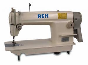Rex REX8500 Single Needle Lockstitch Industrial High Speed Sewing Machine RX8500, Assembled Power Stand, 5500RPM, Auto Oil - FREE 100 16x231 Needles