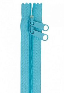 Annie Handbag Zippers ZIP30-214, 30" Double Slide-Parrot Blue