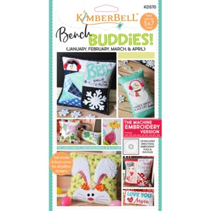 Kimberbell KD567, Mini Wall Hangings, Volume 1: The Happy Home Machine Embroidery CD