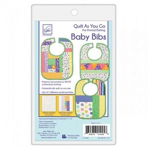 June Tailor Inc JT1445 Quilt As You Go Baby Bibs 3 Pack