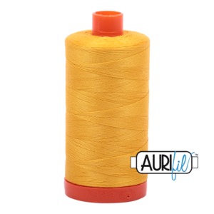Aurifil Cotton MK50SC6-2135 50wt 1422 yds Yellow