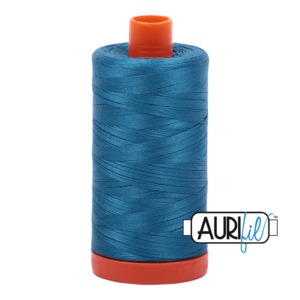Aurifil Cotton MK50SC6-1125 50wt 1422 yds Med Teal