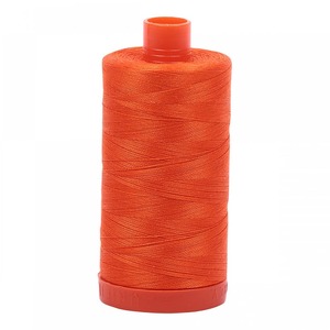 Aurifil Cotton 1104 50wt 1422 yds Neon Orange