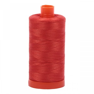 Aurifil Cotton 2245 50wt 1422 yds Red Orange