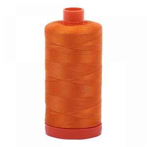 Aurifil Cotton 1133 50wt 1422 yds Bright Orange