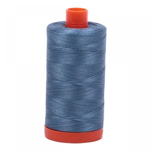 Aurifil Cotton 1126 50wt 1422 yds Blue Grey