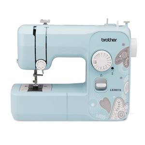 Brother FB1757T 17 Stitch Basic Mechanical Sewing Machine Full Size, Wide  Extension Table, Buttonhole Balance Adjust, Manual Thread Cutters, 12Lb, DVD