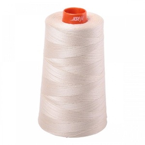 Aurifil A6050-2310 Mako Cotton Thread 50wt 6452yd Cone Light Beige