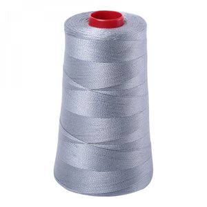 93037: Aurifil A6050-2610 Mako Cotton Thread 50wt 6452yd Cone Light Blue Grey