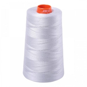 Aurifil A6050-2600 Mako Cotton Thread 50wt 6452yd Cone Dove