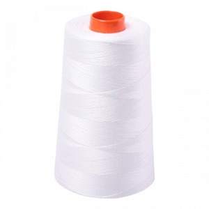 Aurifil A6050-2021 Mako Cotton Thread 50wt 6452yd Cone Natural White