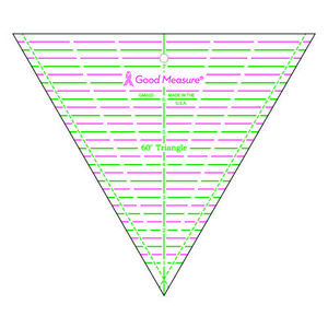 Good Measure GM60D, 60° Degree Triangle Ruler