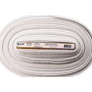 94064: Bosal BOS3250 Duet-Fuse Double Sided Fusible Quilt Batting 45in Wide x 25 Yard Bolt 100% Poly 7oz, Heavy Weight, Low Loft, Made in USA