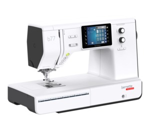 Bernette, B77, 500 Stitches, Sewing, Quilting, Machine, 9"Arm, 12 Buttonholes, Bernina Touch Screen, IDFeed, 7mm Zig Zag