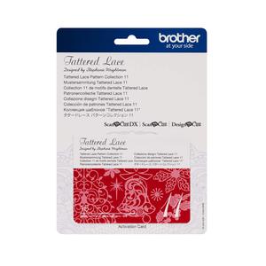 Brother CATTLP11 Tattered Lace Collection 11 for Scan N Cut Canvas
