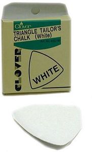 Clover CL432WA, Triangle Chalk Whitel, Marks clear accurate lines on your quilts and other sewing projects
