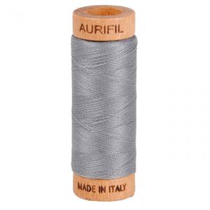 Aurifil Thread, 50wt, 100% Cotton Mako, Large Spool 1422 yds. Color 2326:  Sand - Picking Daisies