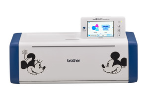Brother SDX230D Disney ScanNCut DX Innov-is Edition Digital Cutter, 5" LCD Panel*