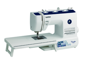 Brother Pacesetter PS200T 53 Stitch Mechanical Sewing Quilting Machine, Needle Threader, $100 Quilter Bundle: Ext Table, Walking Foot (SB530T ST531HD)