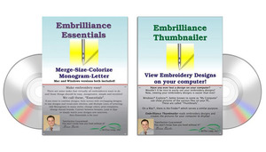mgm diamond monogram using embrilliance essentials