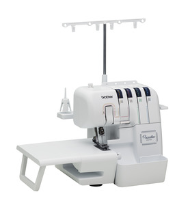 Brother, Strong and Tough, ST4031HD, SB3734T, Pacesetter PS3734t, Simplicity, Limited, Edition, Serger, Simplicity by Brother SB3734T Freearm Serger, 3/4 Threads, 1/2 Needles, Wide Extension Table, Rolled Hem, Differential Feed, up to 1300SPM, LED Light