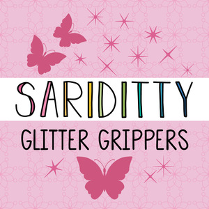 Sariditty, Sarahditty, SA-BFLYGRIPSET, Westalee, Sew Steady, Butterfly, Glitter, Grippers, 27PC Set,