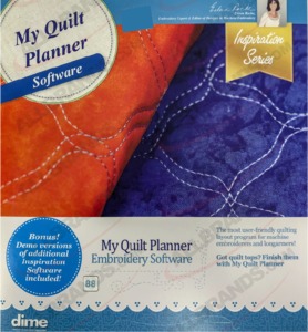 64353: Inspirations My Quilt Planner In the Hoop Embroidery Software