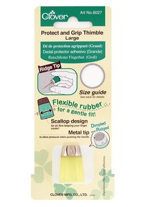 72452: Clover CL6027A Protect & Grip Thimble - Large