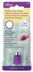 Clover CL9614 I Sew For Fun Protect n Grip Thimble