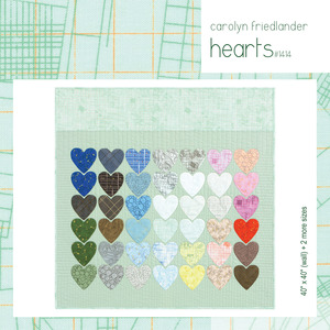 95186: Carolyn Friedlander CF1414 Hearts Quilt PDF Pattern