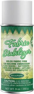 95486: Sullivans SUL00121 Fabric Stabilizer Adhesive Spray Can 9oz, Washes Away