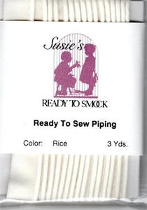 Susie's Ready to Smock Piping Rice