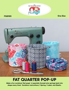The Fat Quarter Gypsy FQG120 FQ Pop Up Pattern
