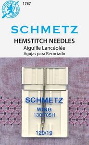 Schmetz Needle S-1787 Hemstitch 1-pk sz19/120, 10pkg