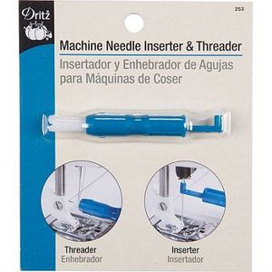 Dritz D253, Machine Needle Inserter and Needle Threader - Pack of 3