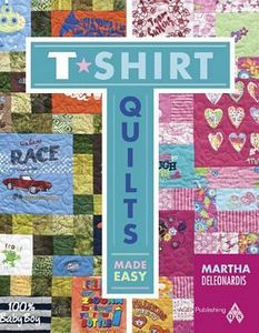 T Shirt Quilts Made Easy AQS8664, American Quilter's Society Book, 64 Pages