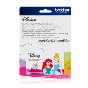 96061: Brother CADSNP07 Disney Cinderella and Ariel Collection for Scan N Cut