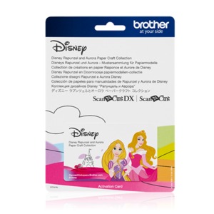 Brother CADSNP08 Disney Rapunzel and Aurora Collection for Scan N Cut