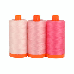 Aurifil Color Builder Sardinia Pink 3pc. Thread Collection