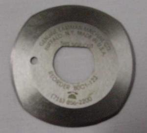 8077: Eastman 80C1-123-2, 4-Sided, 2" Rotary Knife Blade for Workerbee WB1