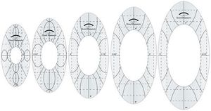 Good Measure by Amanda Murphy Every Oval Set of 5 Templates: Low Shank or Longarm Options